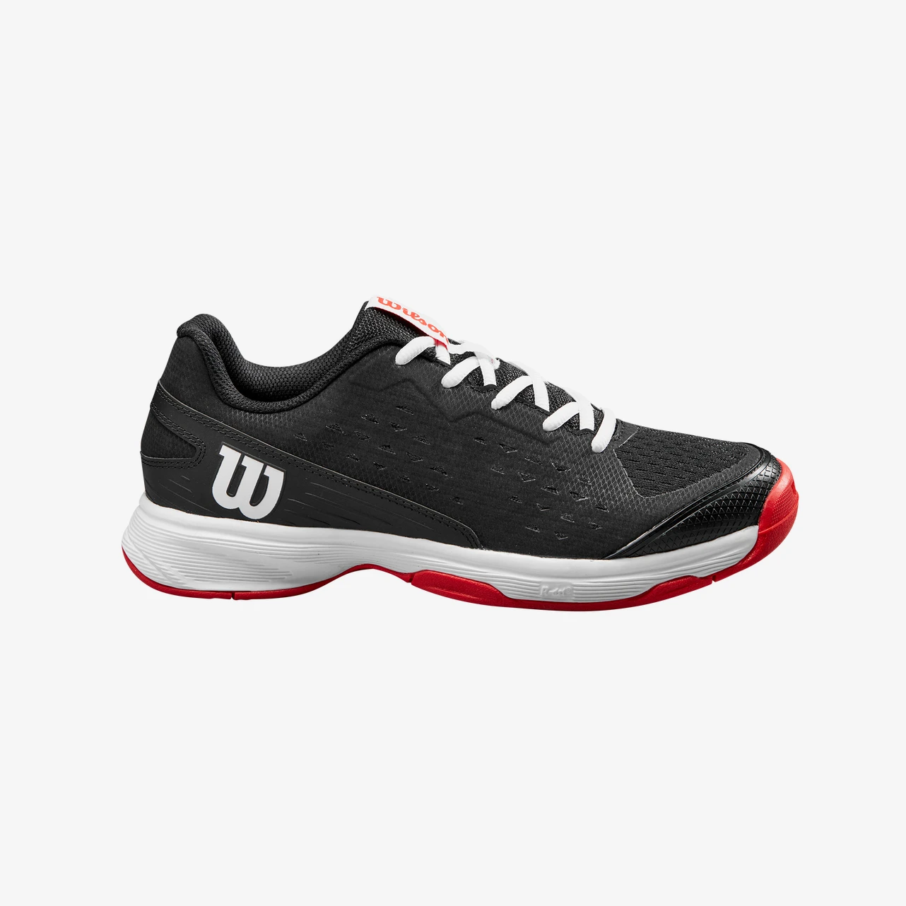 Pantofi tenis copii Wilson RUSH PRO JR L BLACK/WH/RD [2]