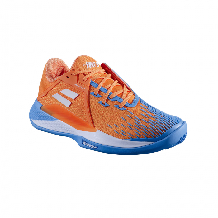Pantofi tenis barbati Babolat Propulse Fury 3 Clay - Portocaliu [1]