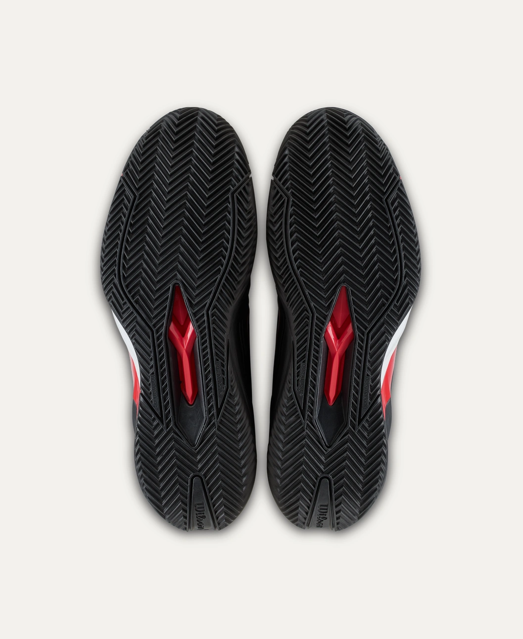 Pantofi tenis barbati Wilson RUSH PRO 4.5 CLAY - negru/rosu [9]