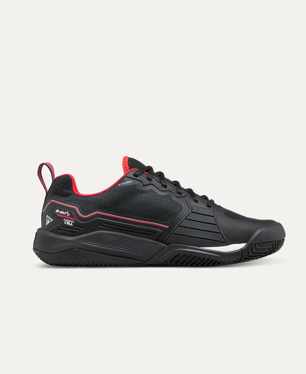 Pantofi tenis barbati Wilson RUSH PRO 4.5 CLAY - negru/rosu [5]
