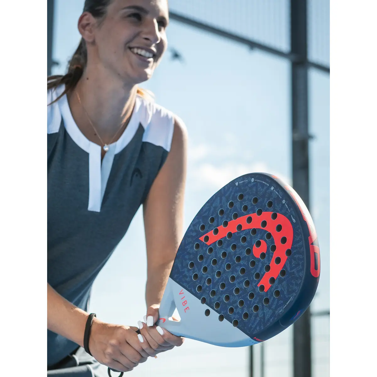 Racheta padel Head VIBE 2025 - albastru/rosu [6]