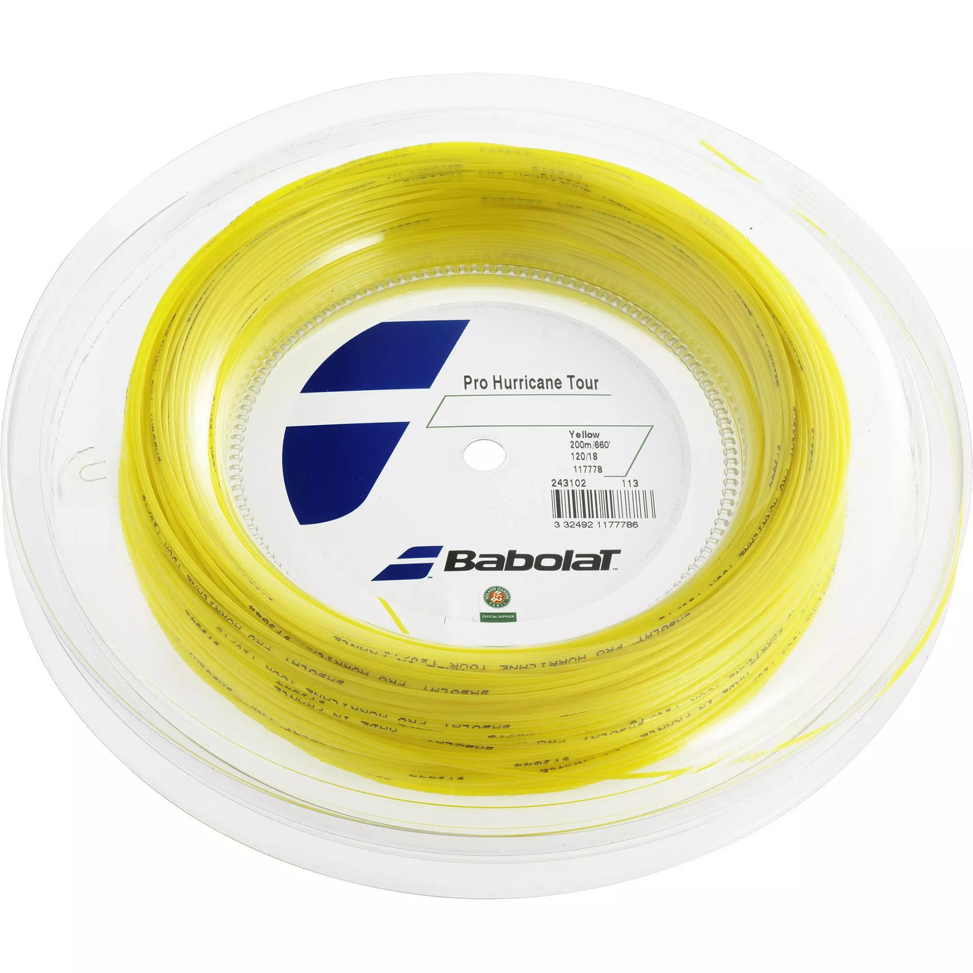 Racordaj Babolat Pro Hurricane Tour Galben 1.20 - 200m [1]