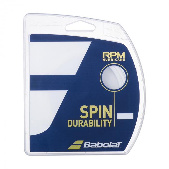 Racordaj Babolat RPM Hurricane 1.30 Alb - plic [1]