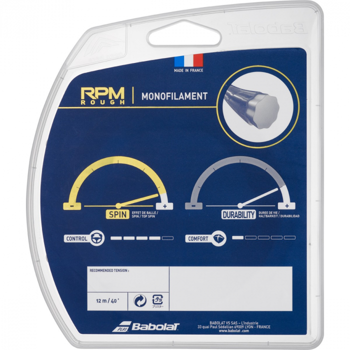 Racordaj Babolat RPM Rough gri [2]