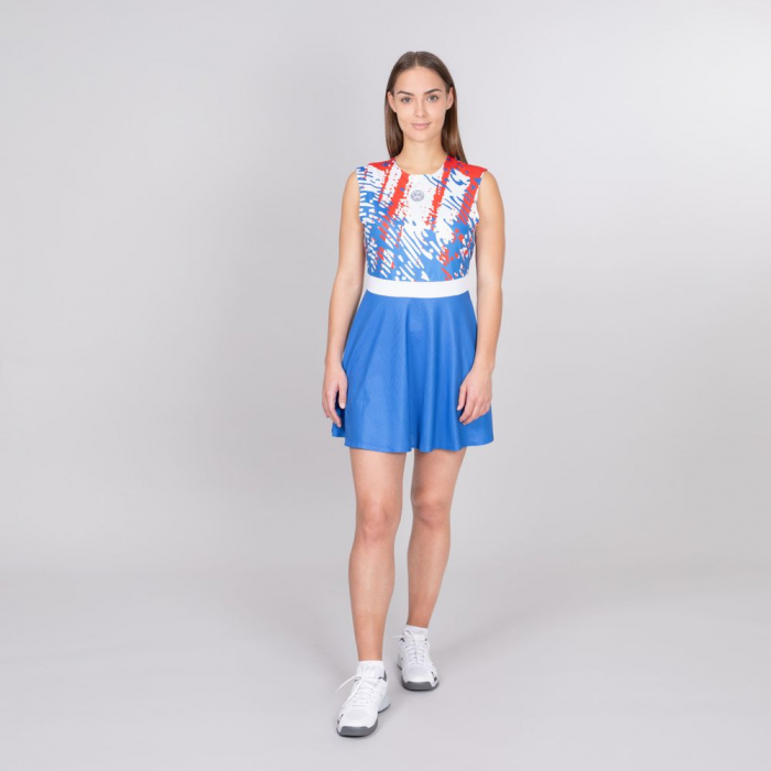 Rochie BIDI BADU Tuelo Tech (2 In 1) Dama - Albastru/Alb/Rosu [3]