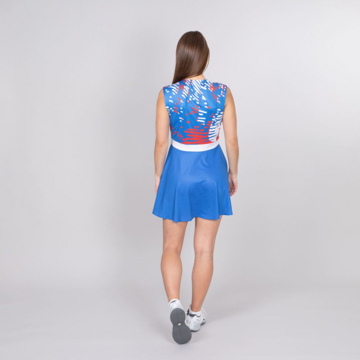 Rochie BIDI BADU Tuelo Tech (2 In 1) Dama - Albastru/Alb/Rosu [6]