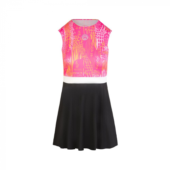 Rochie BIDI BADU Tuelo Tech (2 In 1) Dama - Gri Inchis/Roz [1]