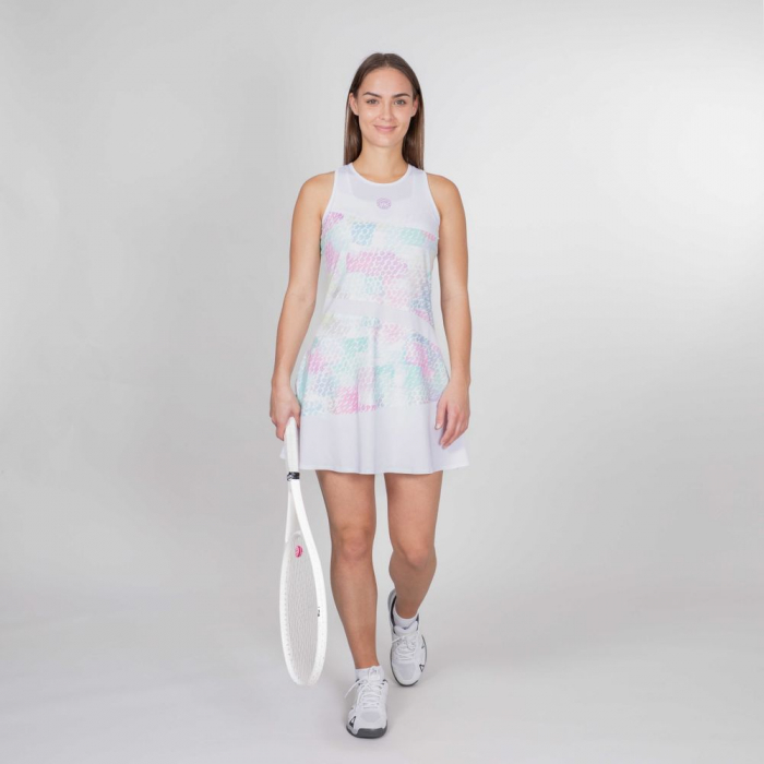 Rochie BIDI BADU Zahai Tech (2 In 1) Dama - Alb/Roz [3]