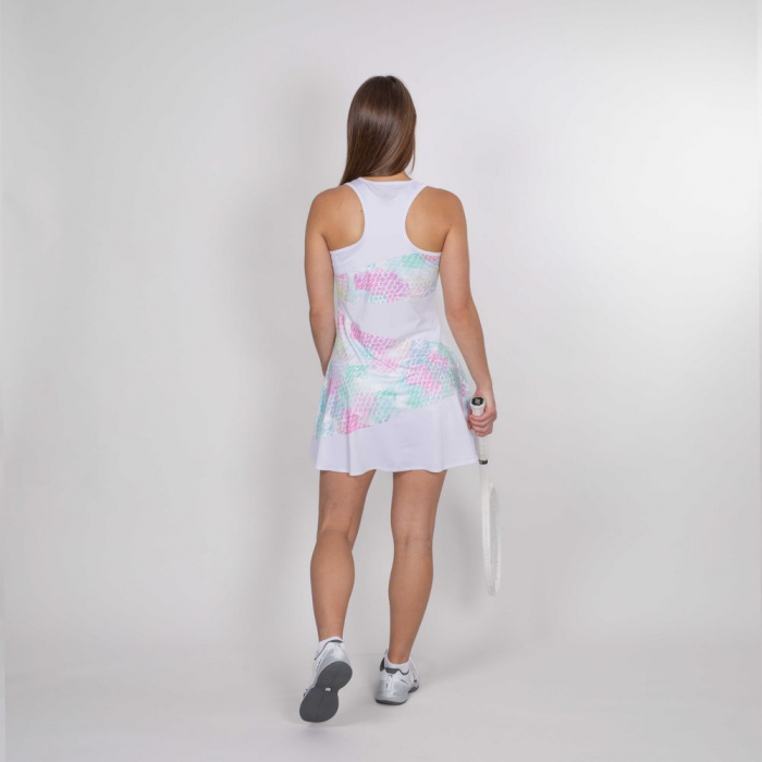 Rochie BIDI BADU Zahai Tech (2 In 1) Dama - Alb/Roz [5]