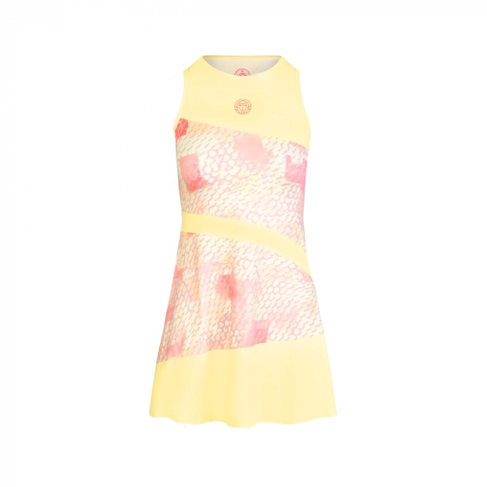 Rochie BIDI BADU Zahai Tech (2 In 1) Dama - Galben Deschis/Roz [1]