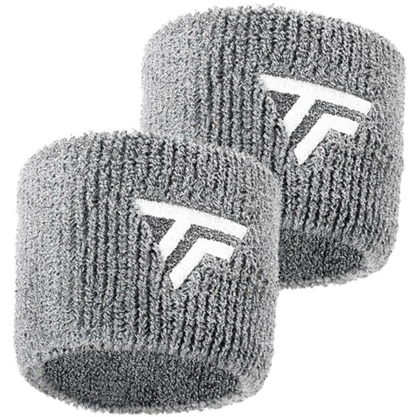 Set mansete Tecnifibre x2 - silver [1]