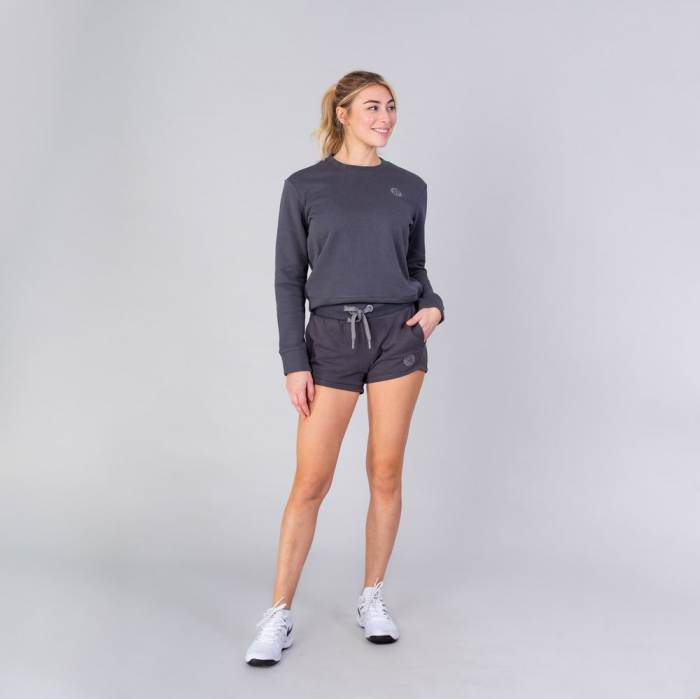 Short BIDI BADU Alela Basic Dama - Gri Inchis [3]