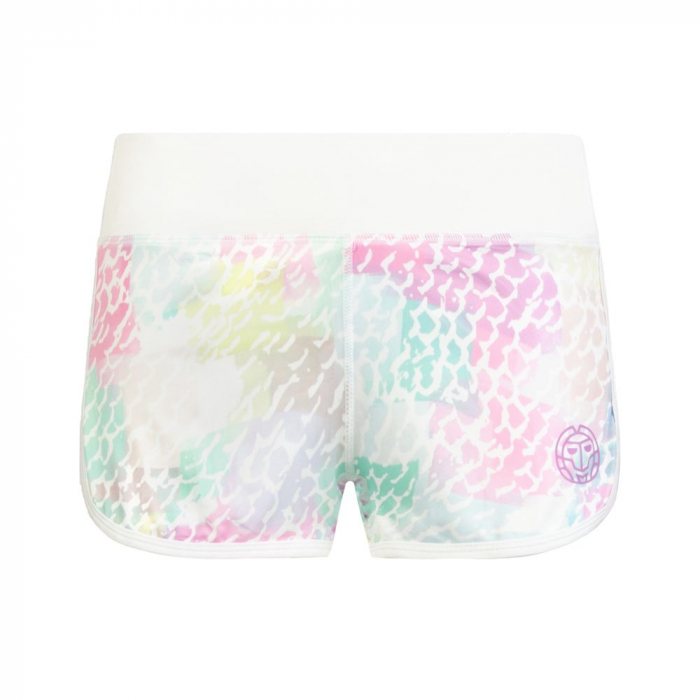 Short BIDI BADU Sua Tech 2 In 1 Dama - Alb/Roz [1]