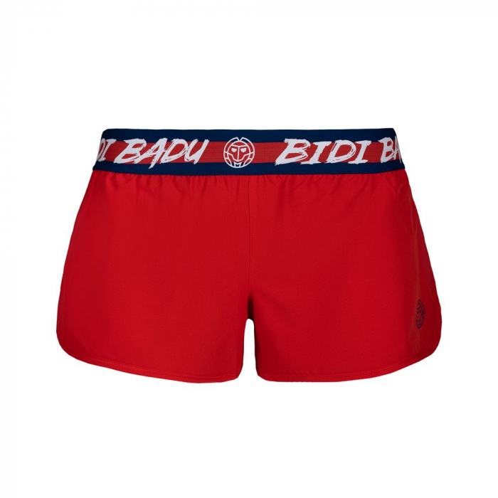 Short BIDI BADU Tiida Tech 2 In 1 Dama - Rosu/Albastru Inchis [1]