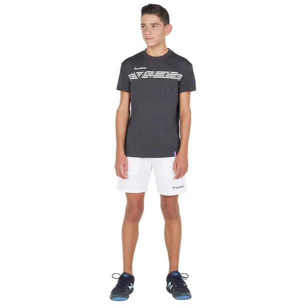 Sort Tecnifibre Strech Junior Alb [2]