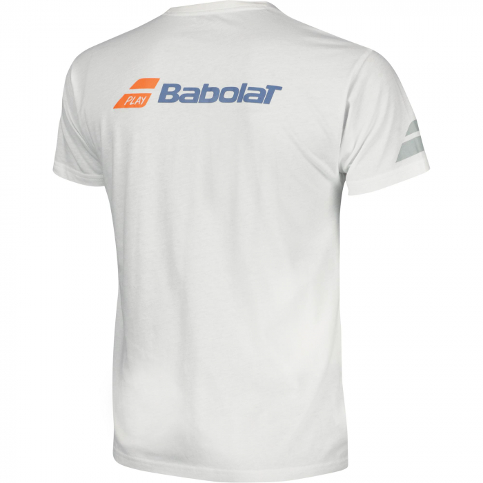 Tricou Babolat Core Baiat - alb [3]