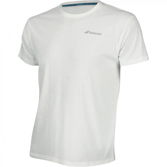 Tricou Babolat Core Baiat - alb [2]