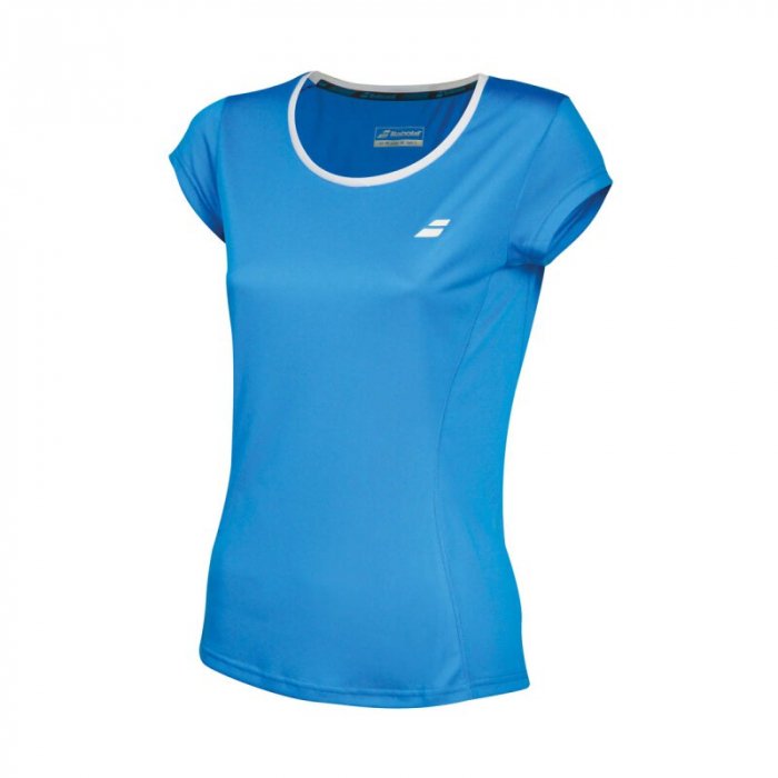 Tricou Babolat Core Flag Dama - albastru [1]