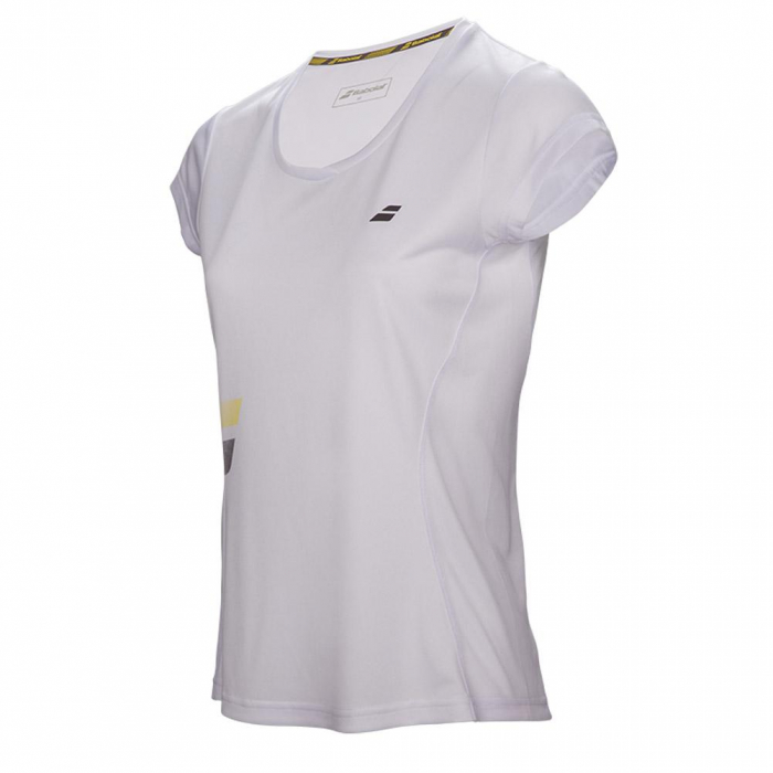 Tricou Babolat Core Flag Club Fata - alb [2]