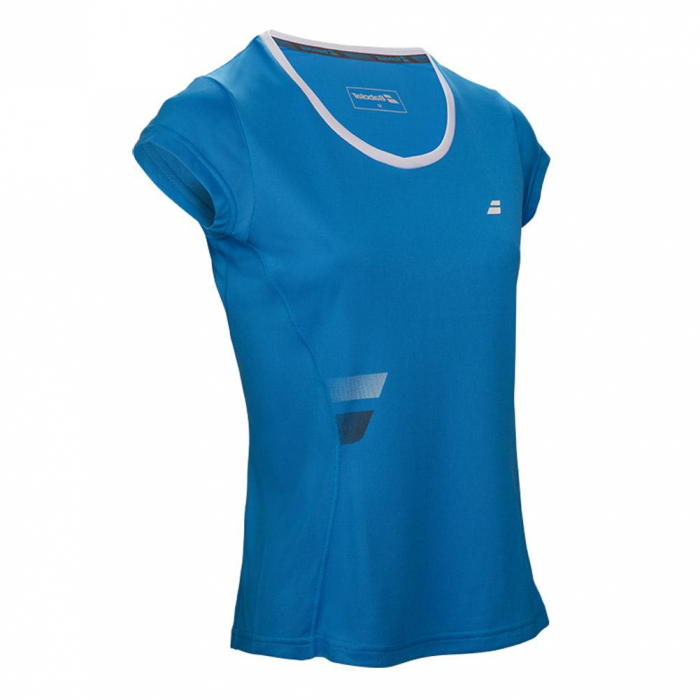 Tricou Babolat Core Flag Club Fata - albastru [1]