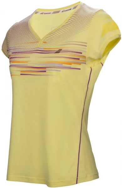 Tricou Babolat Performance Dama - lime [1]