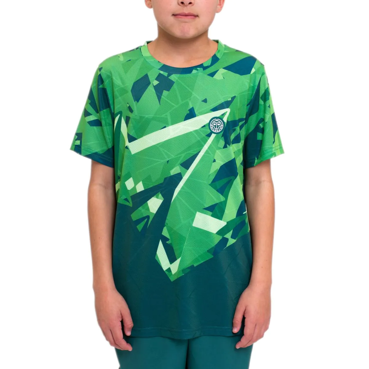Tricou baieti BIDI BADU Spike - Verde Inchis/Verde [1]