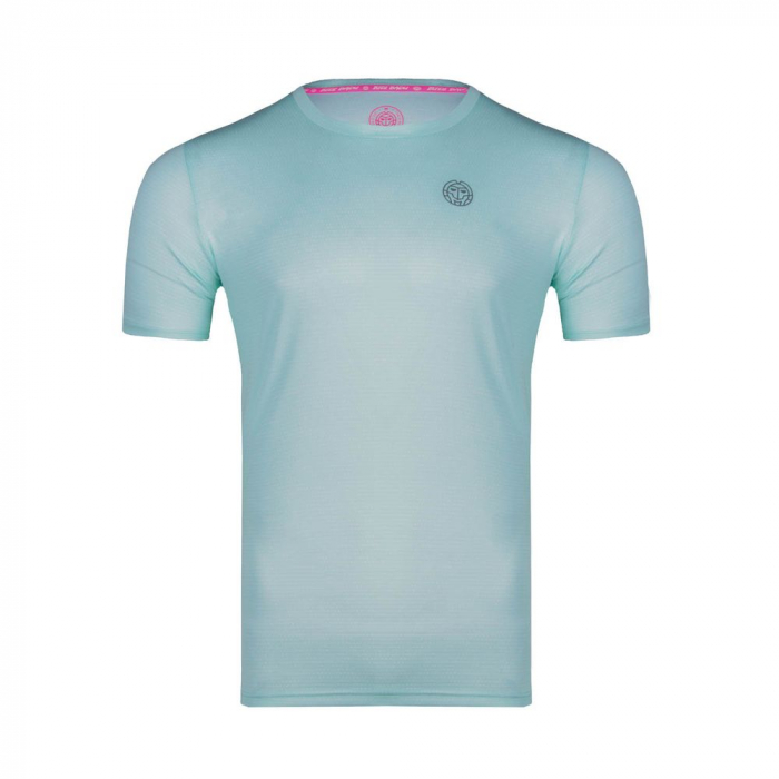 Tricou barbat BIDI BADU Falou Tech - Menta/Gri [1]