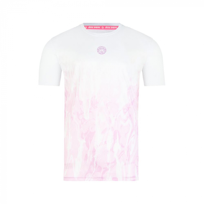 Tricou barbat BIDI BADU Tafari Tech - Liliac/Alb [1]