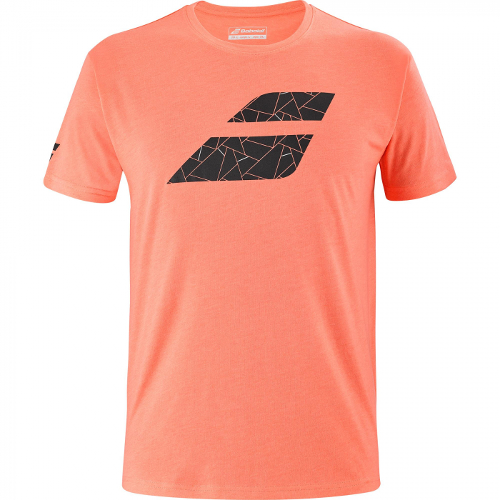 Tricou barbati Babolat Exercise Big Flag  - portocaliu [1]