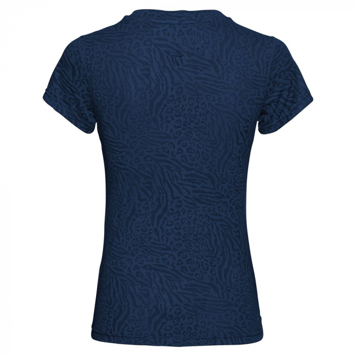 Tricou BIDI BADU Anni Burnout Dama - Albastru Inchis [2]