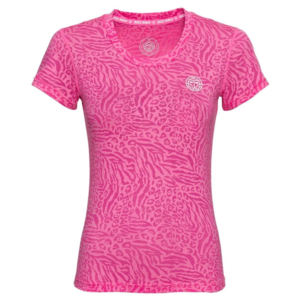 Tricou BIDI BADU Anni Burnout Dama - Roz [1]