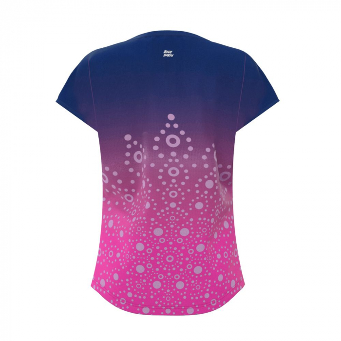 Tricou BIDI BADU Colortwist Fata - Roz/Albastru Inchis [2]