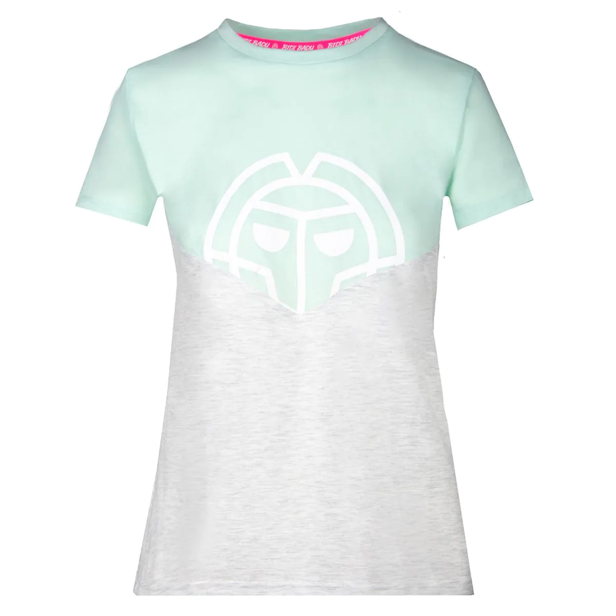 Tricou BIDI BADU Hasina Lifestyle Dama - Menta/Alb [1]