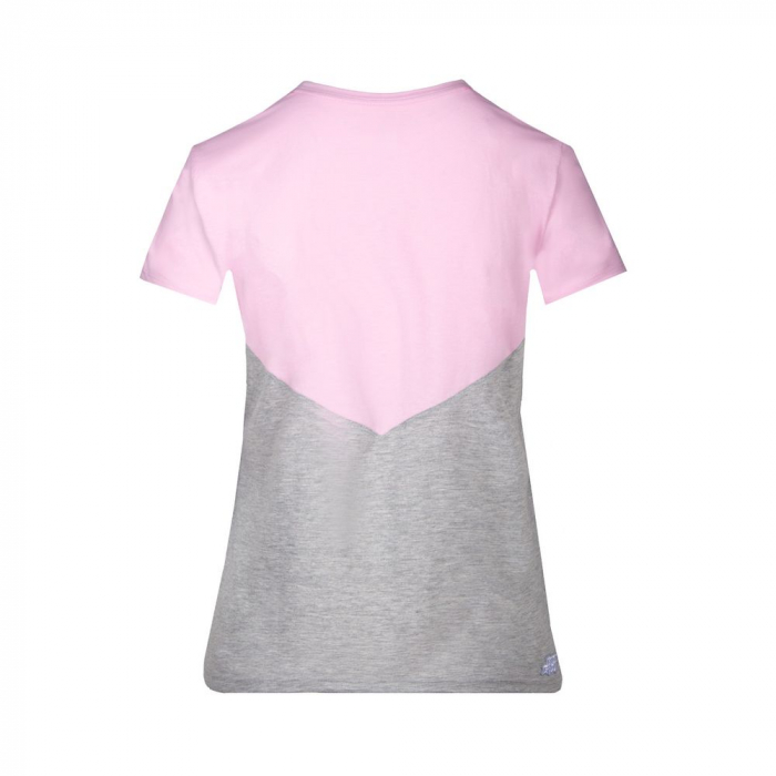 Tricou BIDI BADU Mandisa Lifestyle Fata - Rose/Gri Deschis [2]