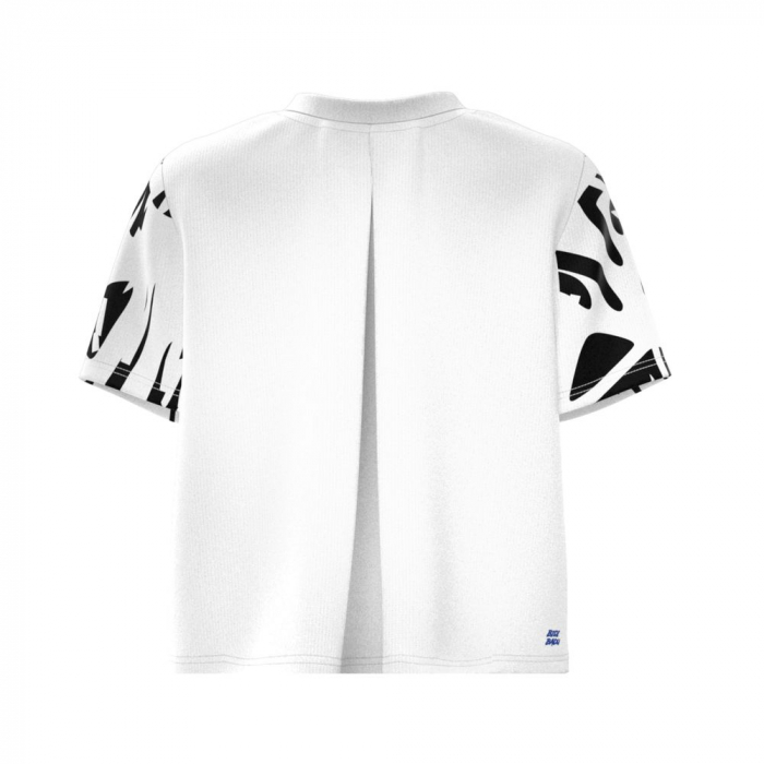 Tricou BIDI BADU Melbourne Dama - Alb/Negru [5]