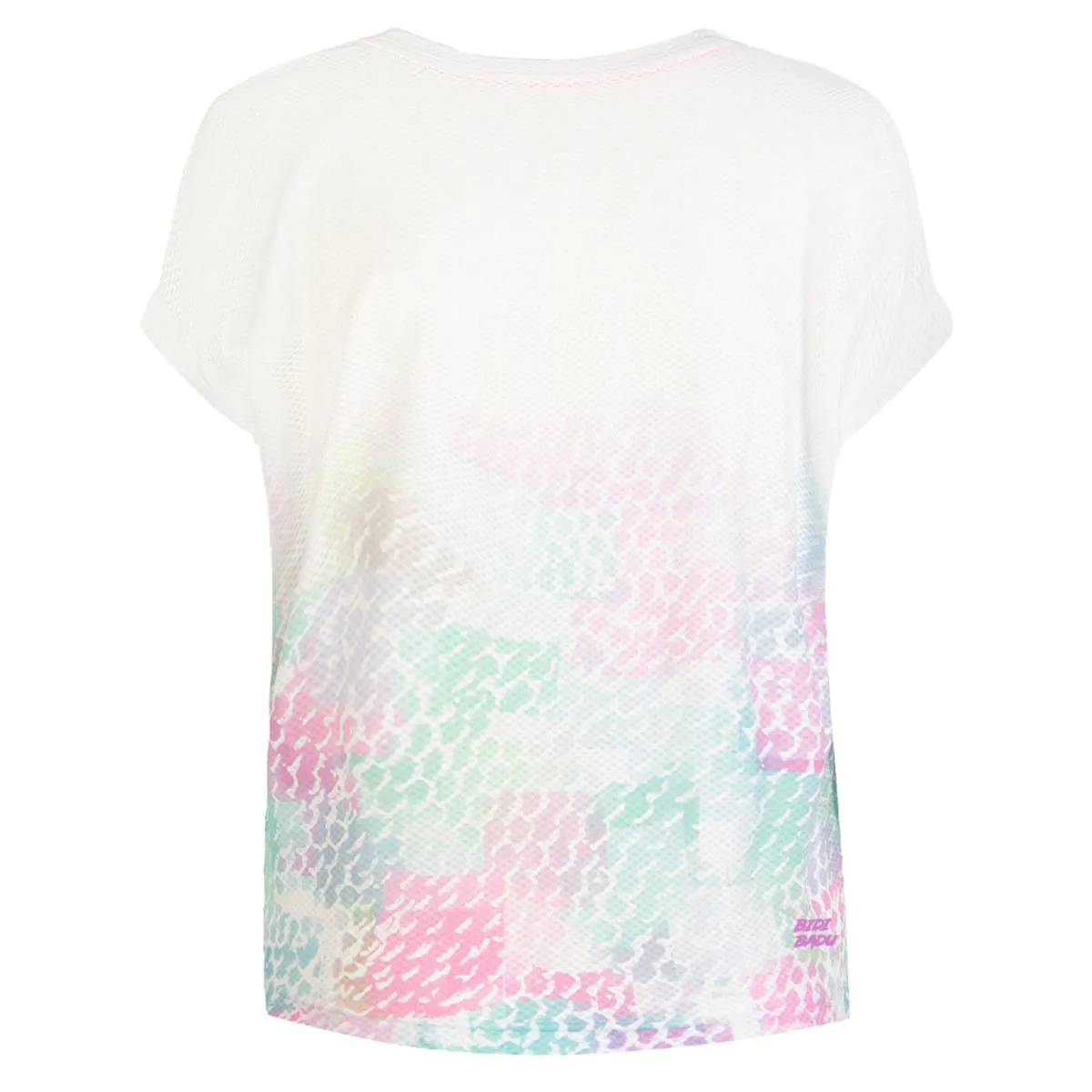 Tricou BIDI BADU Nadra Tech Dama - Alb/Roz [2]