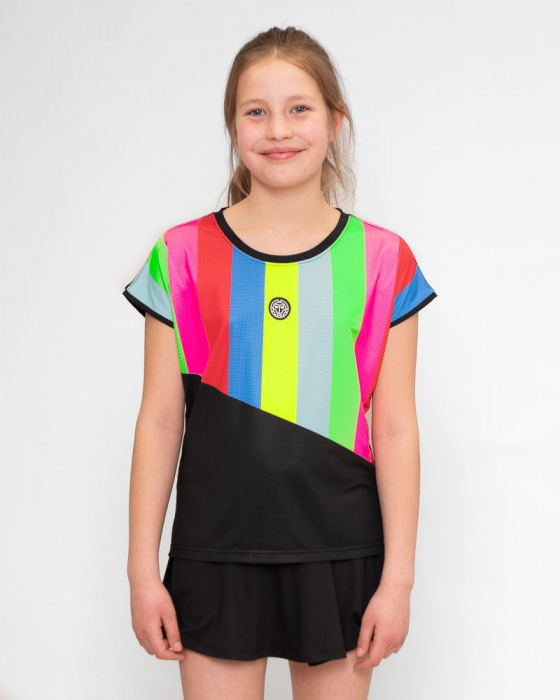 Tricou BIDI BADU New York Fata - Negru/Mixed [1]