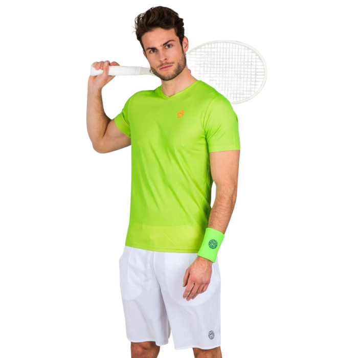 Tricou BIDI BADU Ted Tech Barbat - Verde/Portocaliu [3]