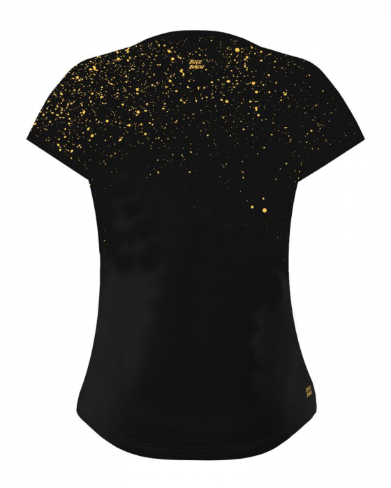 Tricou fata BIDI BADU Paris 2024 - Negru/Auriu [2]