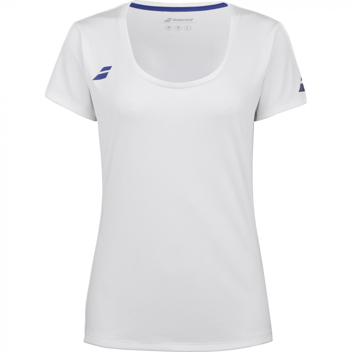 Tricou fete Babolat Play - alb [1]