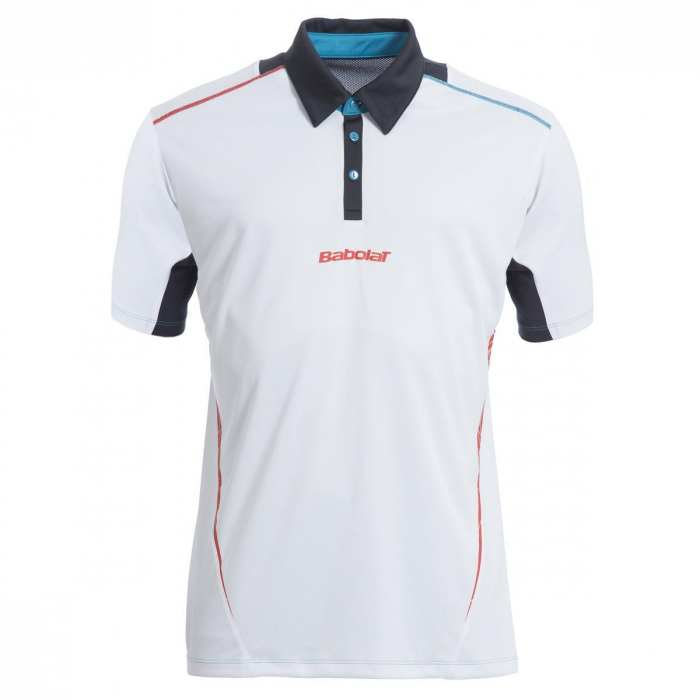 Tricou Polo barbati Babolat Match Performance - Alb [1]