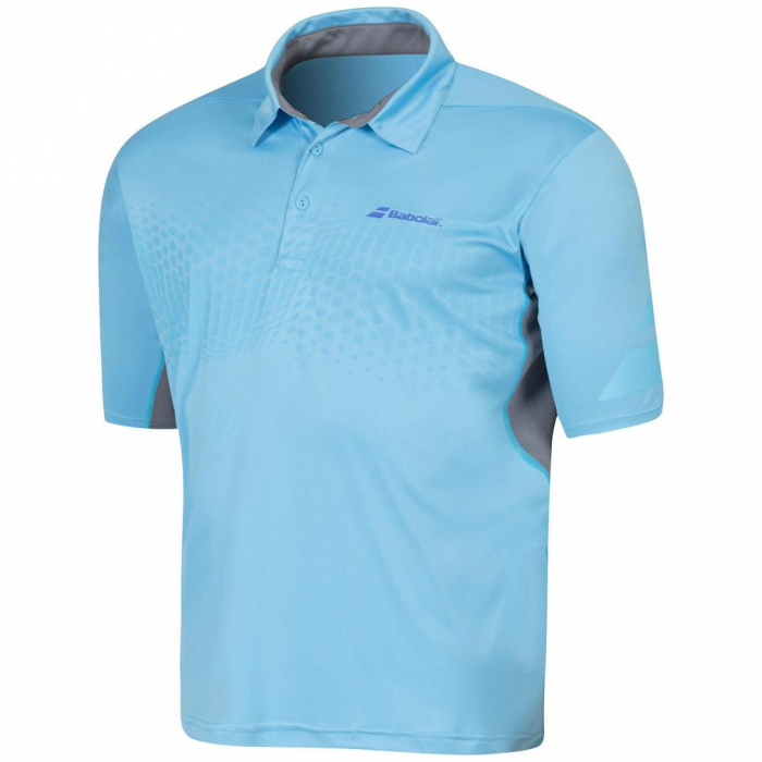 Tricou polo barbati Babolat Performance - albastru deschis [1]