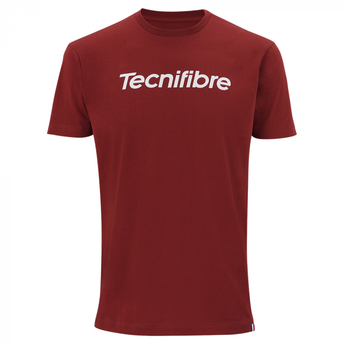 Tricou Tecnifibre Team Cotton Cardinal [1]
