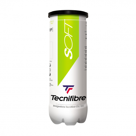 Mingi - Set de mingi TECNIFIBRE SOFT (mingi bulina verde)