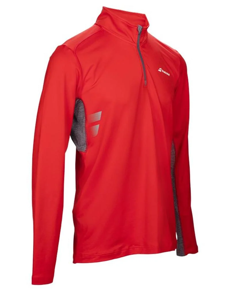 Bluza barbati Babolat Core - rosu fluo [1]