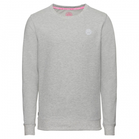 Bluza si hanorac barbati - Bluza barbati BIDI BADU Chaka Basic Crew  - gri