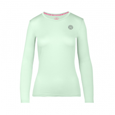 Bluza si hanorac fete - Bluza BIDI BADU Mina Tech Roundneck Fata - Menta