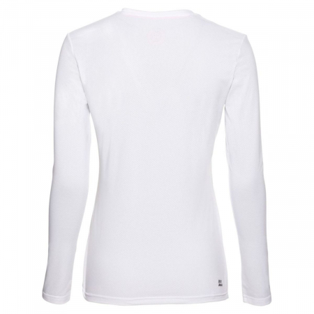 Bluza BIDI BADU Mina Tech Roundneck Fata - Alb [1]