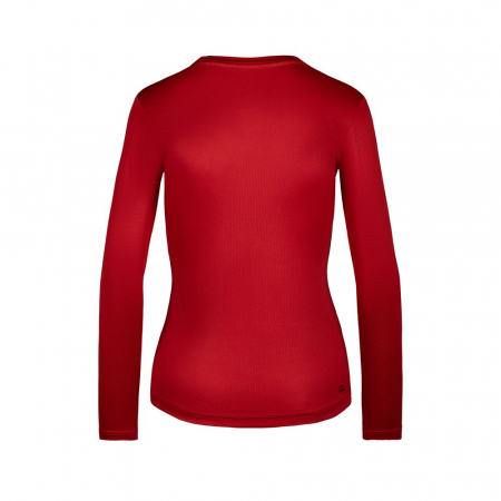 Bluza BIDI BADU Mina Tech Roundneck Fata - Rosu [1]
