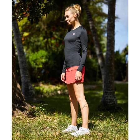 Bluza dama BIDI BADU Pia Tech Roundneck - Negru [1]